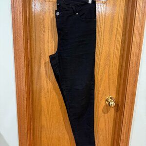 1822 Denim black skinny jeans size 14/32